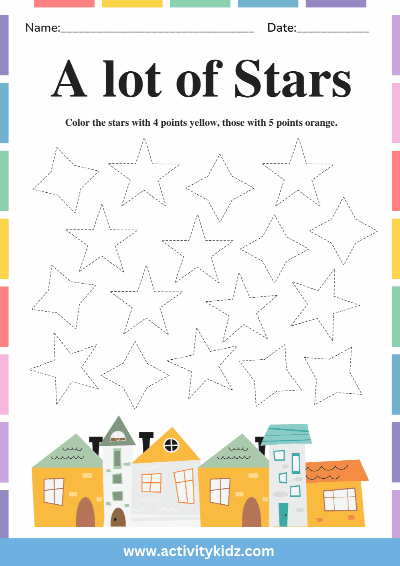 Color Stars - ActivityKidz