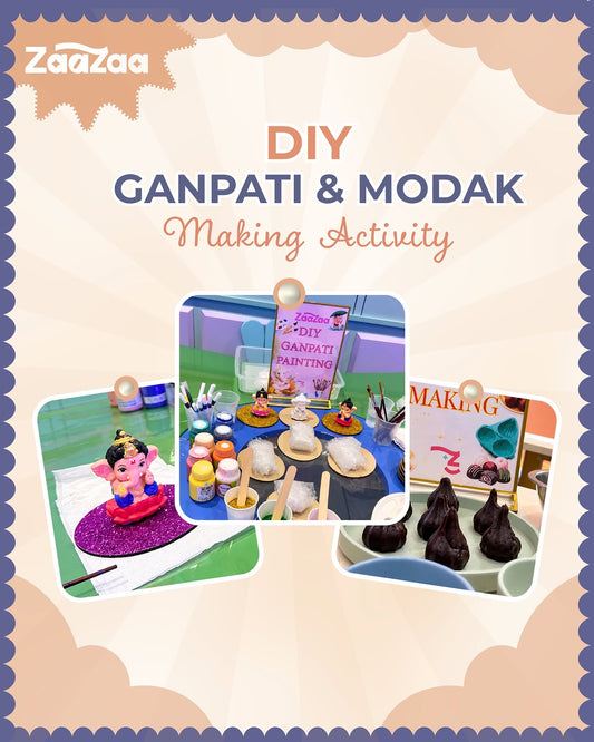 DIY Ganpati & Modak Making Activity (10-20 Sep) at Zaazaa | Vile Parle West Mumbai