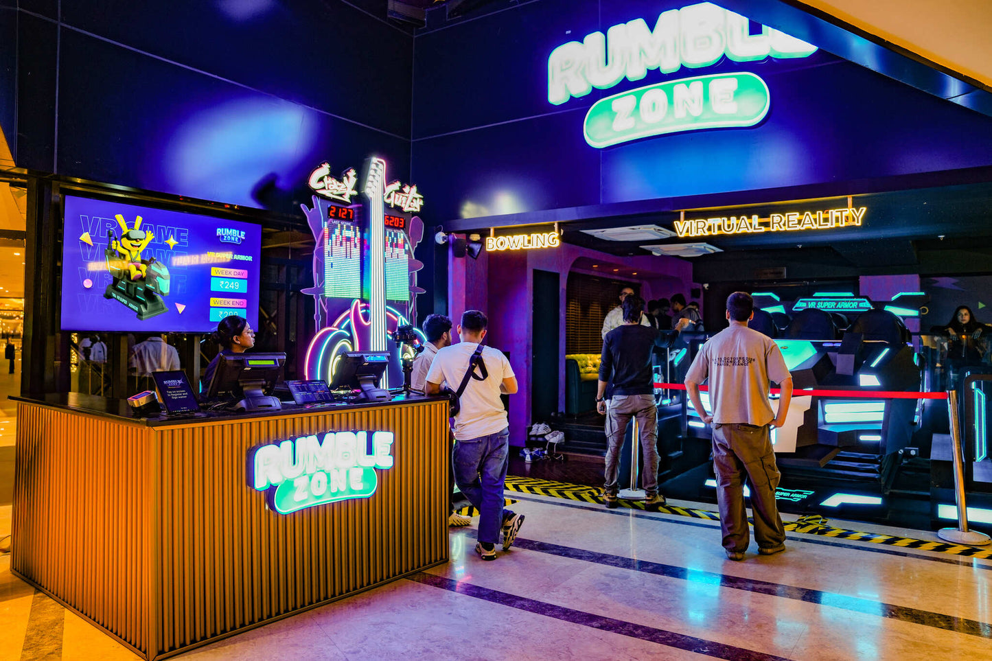 Rumble Zone for Bowling Arcade Pool & VR | Sector 57 Gurugram