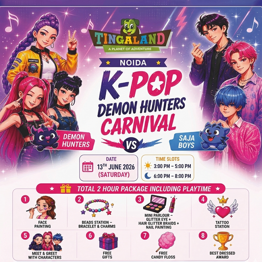 K-Pop Demon Hunters Carnival at Tingaland (13-Jun) Sector 104 Noida