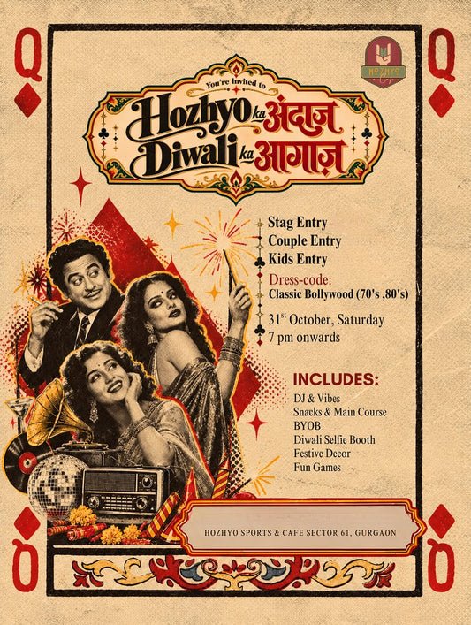 Diwali Celebration (31 Oct) at Hozhyo | Sector 61 Gurgaon