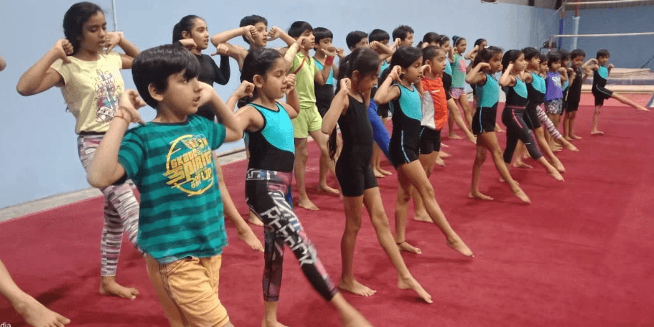 Excellence Gymnastics Academy | Near HBR Chowk Sector 62 Gurgaon - ActivityKidz