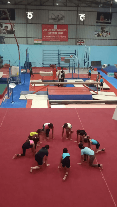 Excellence Gymnastics Academy | Near HBR Chowk Sector 62 Gurgaon - ActivityKidz