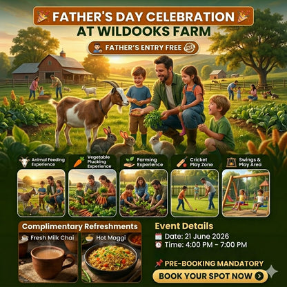Father's Day (21 June) at WildOoks | Sector 134 Noida