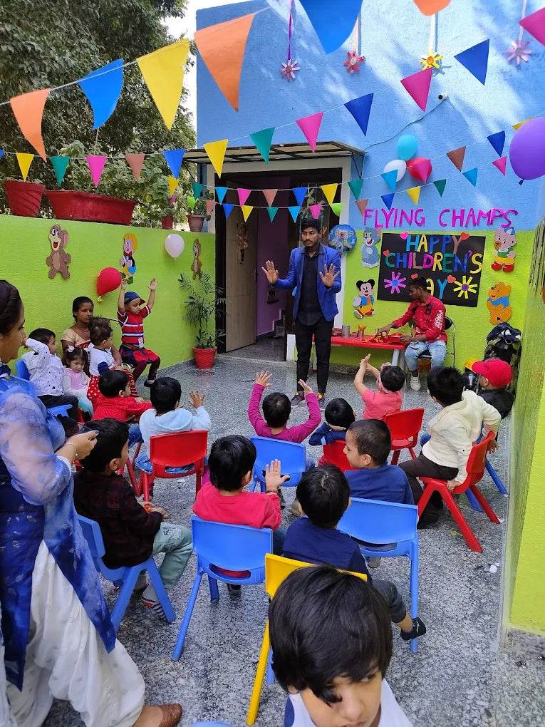 Flying Champs Preschool near Yadav Hospital Sector 10A Gurgaon - ActivityKidz