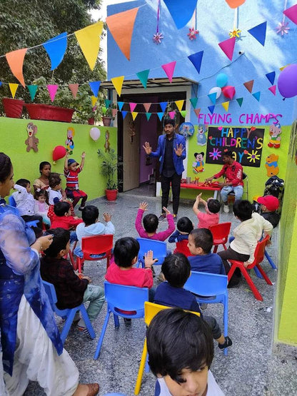 Flying Champs Preschool near Yadav Hospital Sector 10A Gurgaon - ActivityKidz