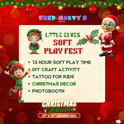 Christmas Celebration at Fred & Morty's (23-28 Dec) | Sector 65 Gurgaon