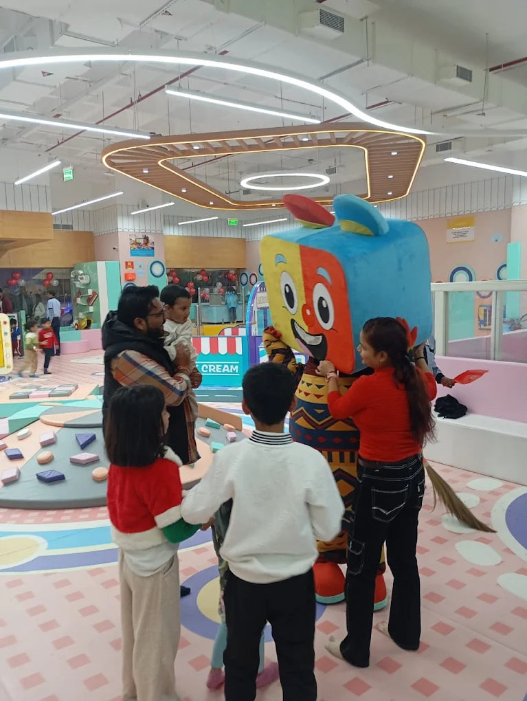 Fun Block Indoor Play Area | Gaur City Mall Greater Noida