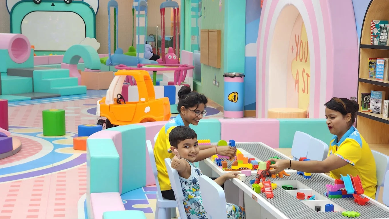 Fun Block Indoor Play Area | Gaur City Mall Greater Noida