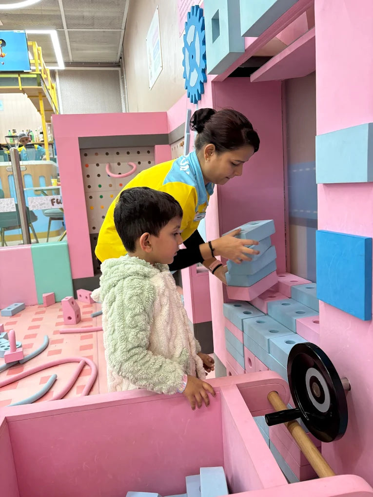 Fun Block Indoor Play Area | Gaur City Mall Greater Noida
