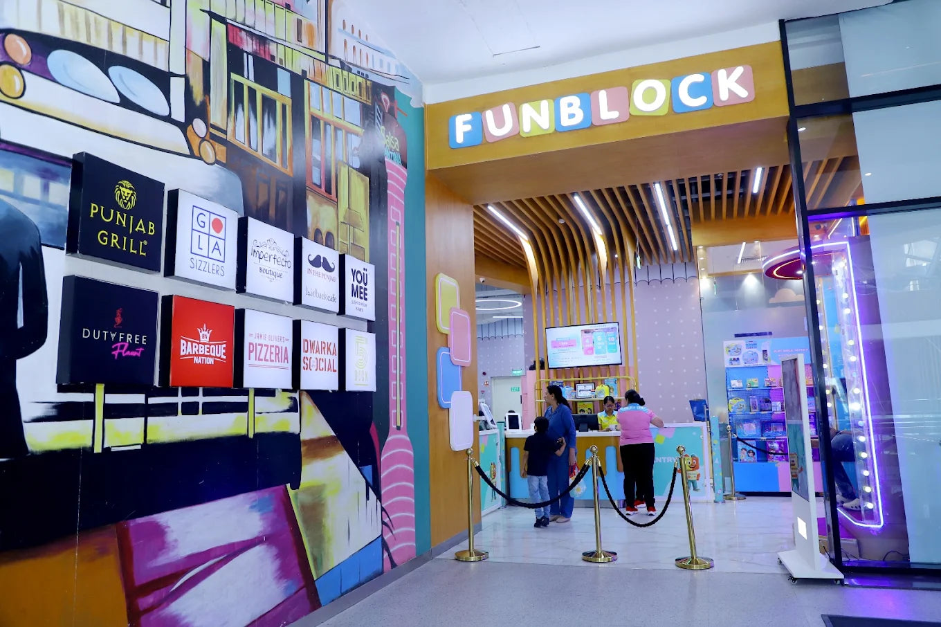 Fun Block Indoor Play Area | Vegas Mall Dwarka Delhi