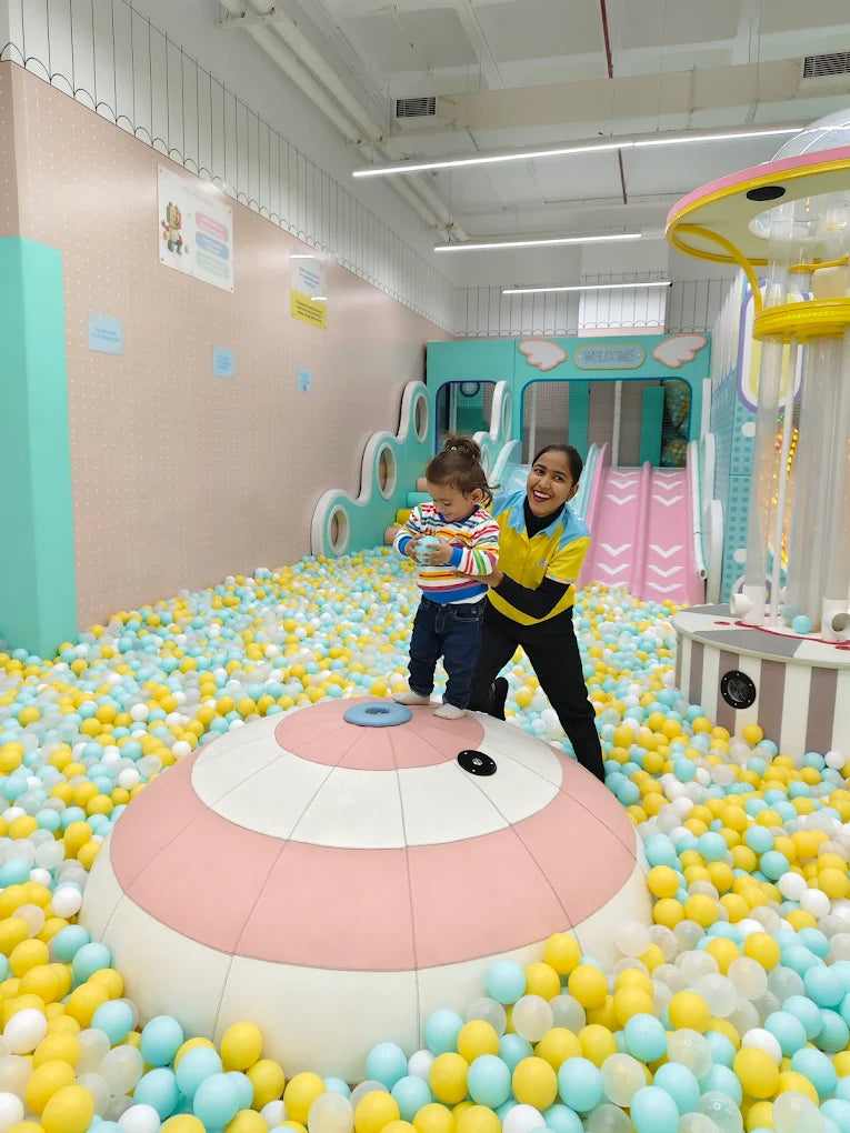 Fun Block Indoor Play Area | Gaur City Mall Greater Noida