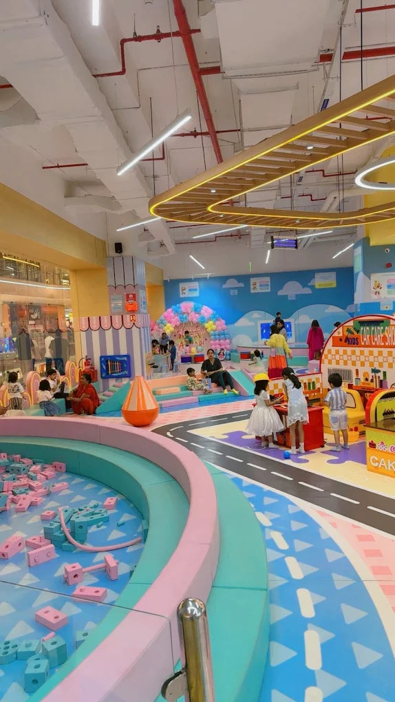 Fun Block Play Area | Unity One Elegante Mall Pitampura Delhi
