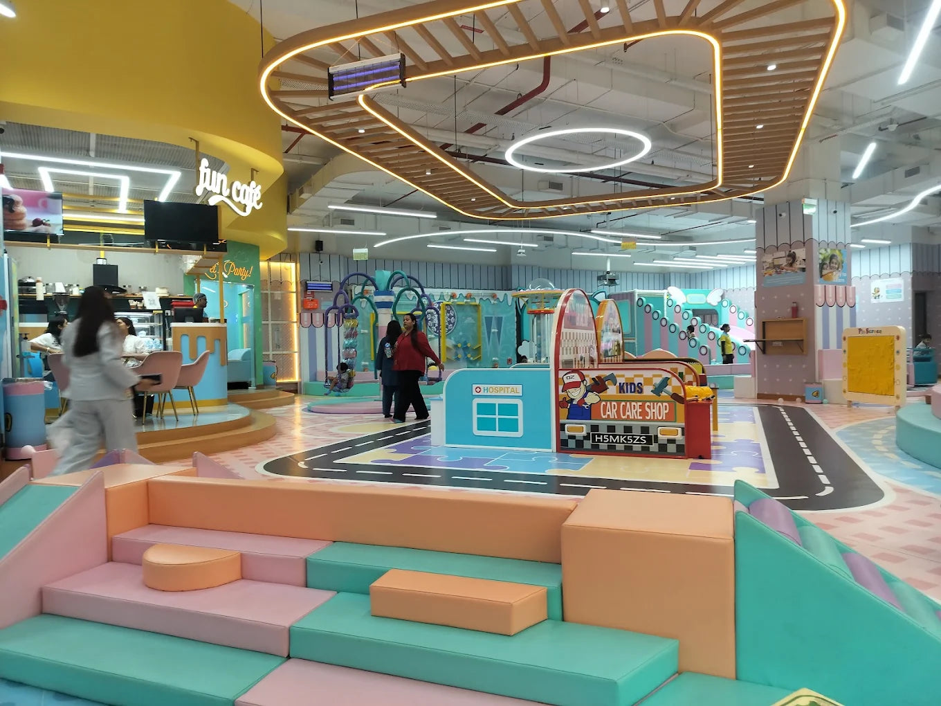 Fun Block Play Area | Unity One Elegante Mall Pitampura Delhi