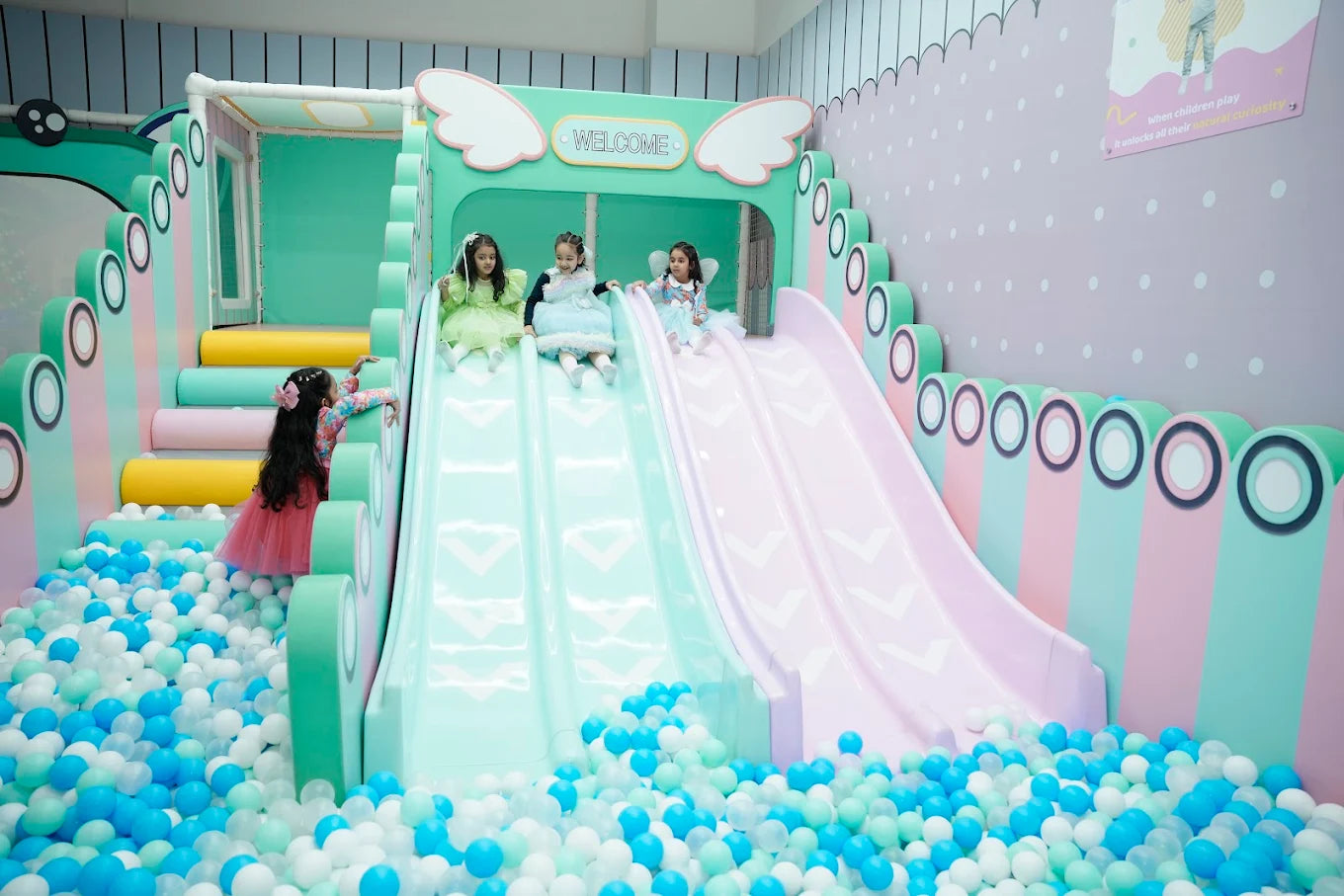 Fun Block Play Area | Unity One Elegante Mall Pitampura Delhi