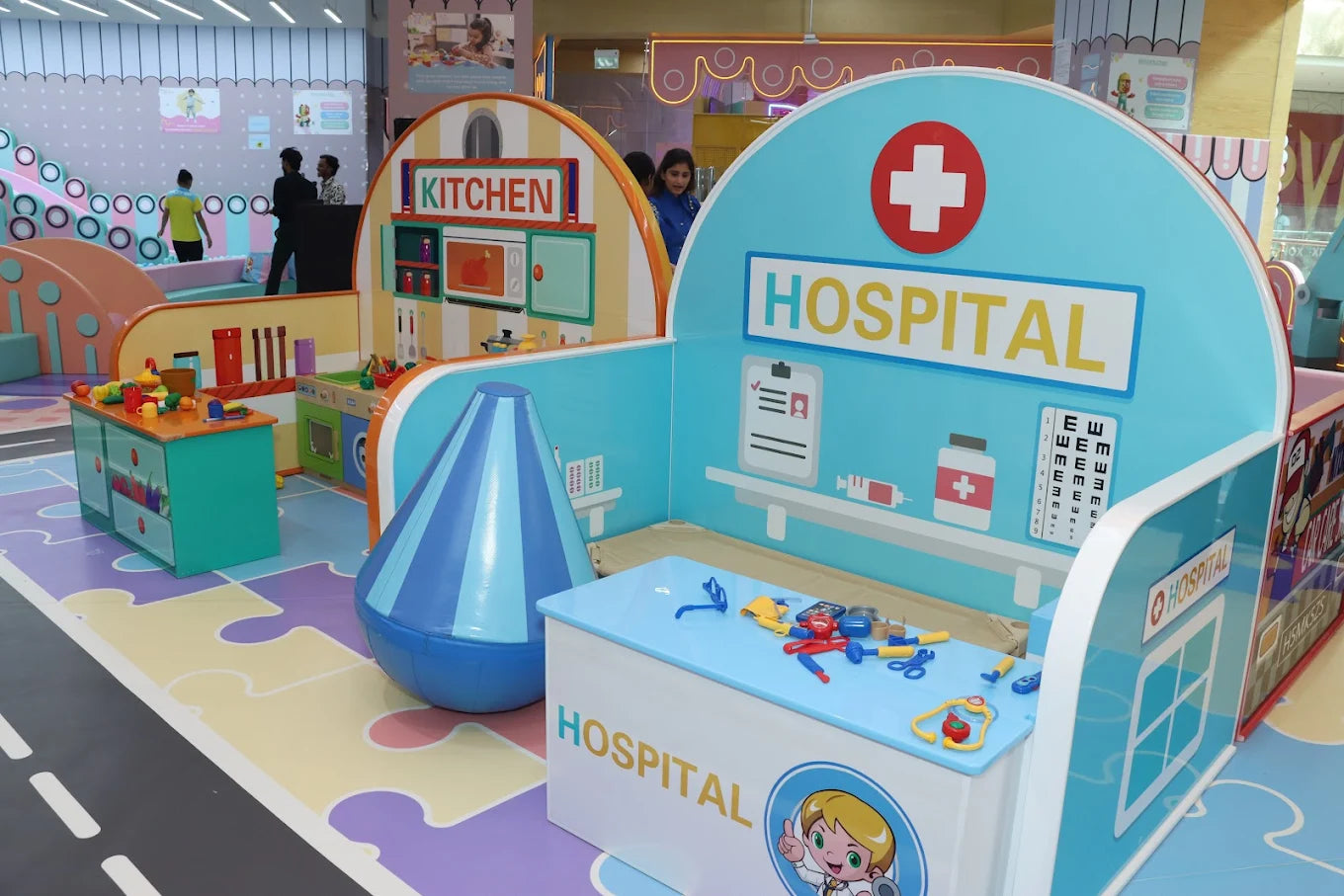 Fun Block Play Area | Unity One Elegante Mall Pitampura Delhi