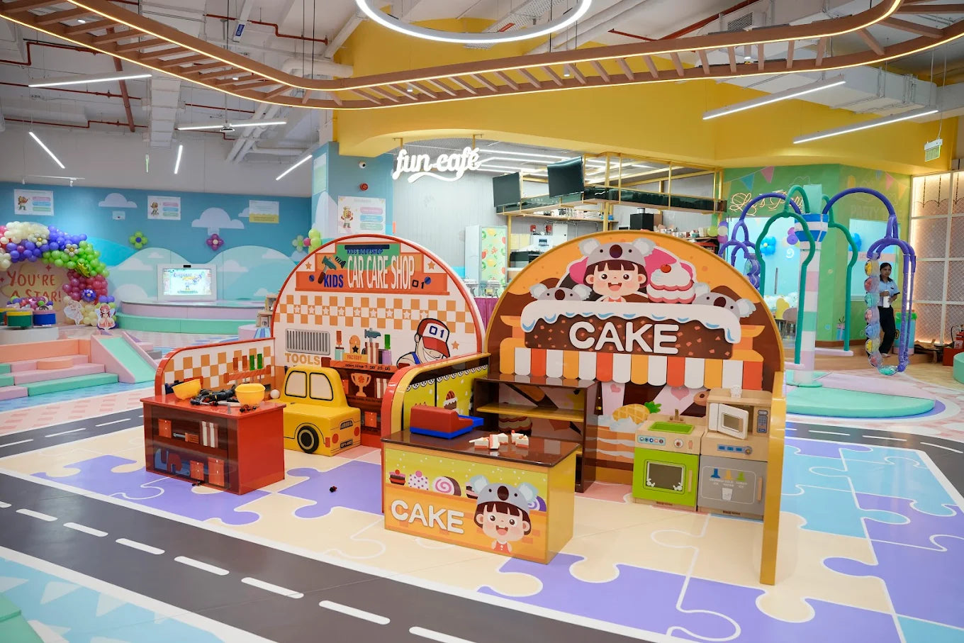 Fun Block Play Area | Unity One Elegante Mall Pitampura Delhi