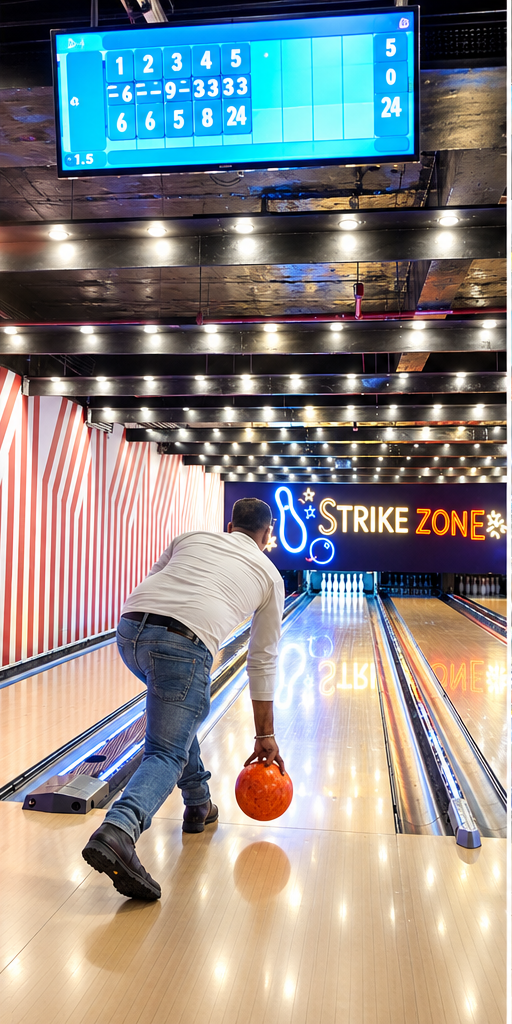 Fun N Food Village Thrillz Play Area Bowling & Game Zone | Omaxe Mall Patiala