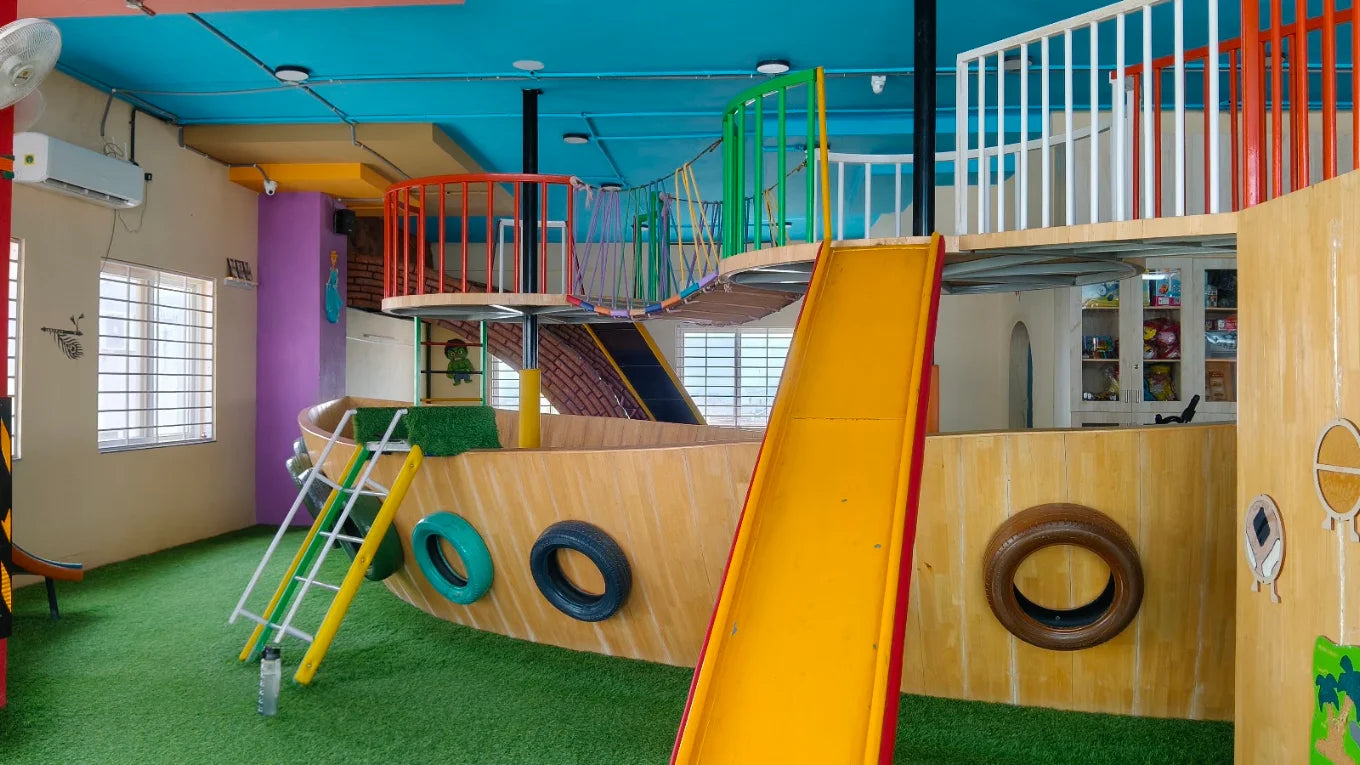 Funtoosh Play Town Indoor Play Area | Kandlakoya Alwal Hyderabad