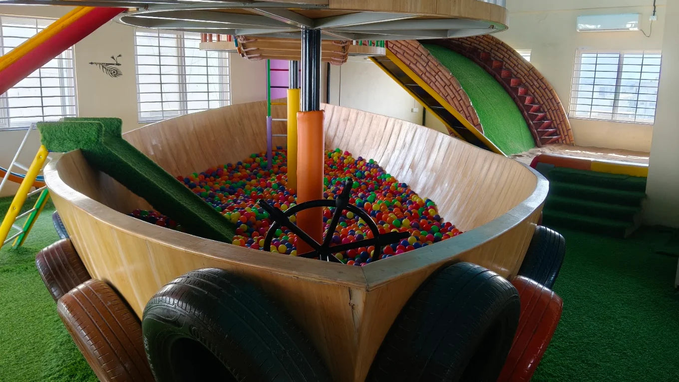 Funtoosh Play Town Indoor Play Area | Kandlakoya Alwal Hyderabad