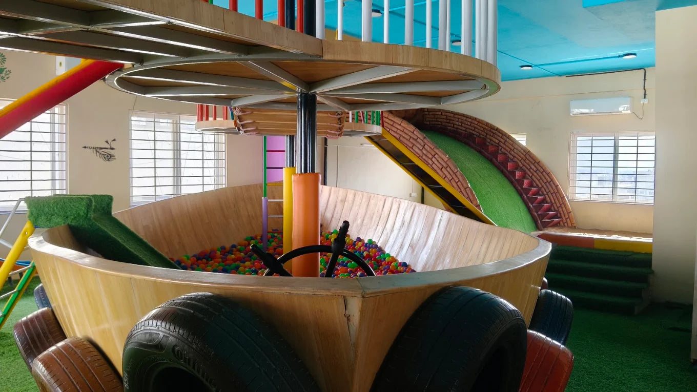 Funtoosh Play Town Indoor Play Area | Kandlakoya Alwal Hyderabad