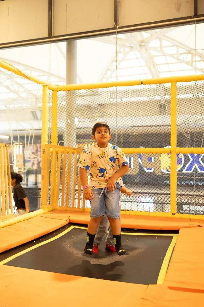 Fusion Entertainment Centre | Indoor Play Area and Trampoline | Sapphire 90 Mall Gurgaon - ActivityKidz