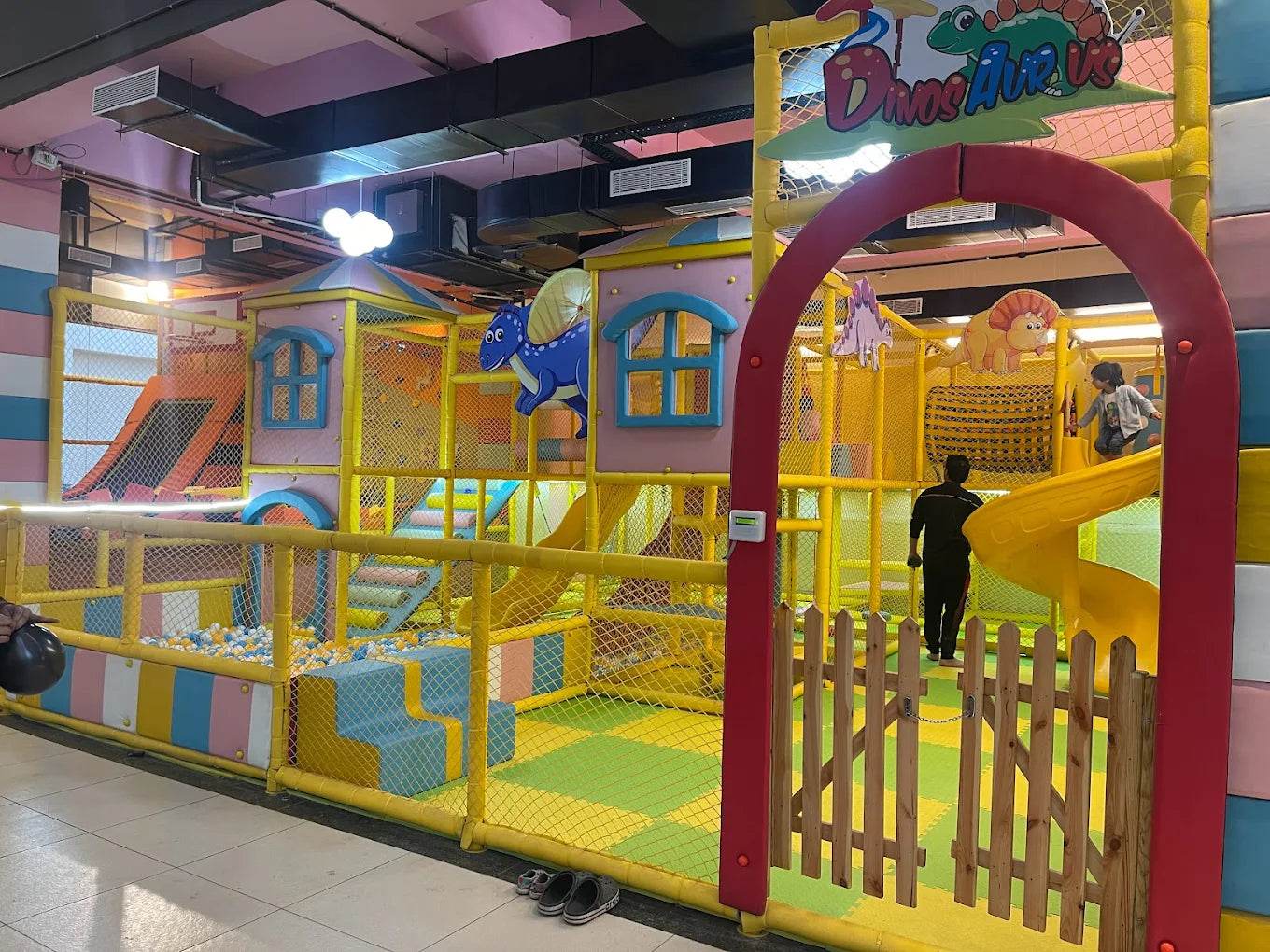 Fusion Entertainment Centre | Indoor Play Area and Trampoline | Sapphire 90 Mall Gurgaon - ActivityKidz