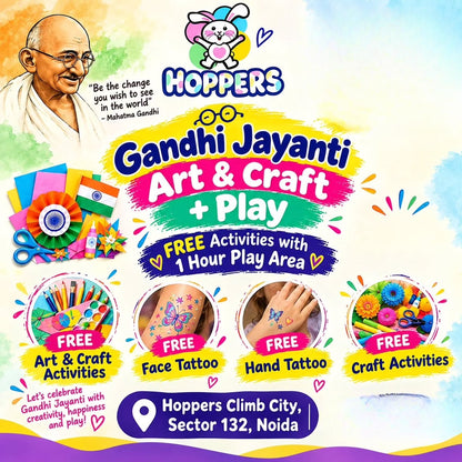 Gandhi Jayanti Special (2 Oct) at Hoppers | Rohillapur Sector 132 Noida