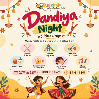 Dandiya Night at Buzzinga (17 Oct - 18 Oct) | South Extension New Delhi