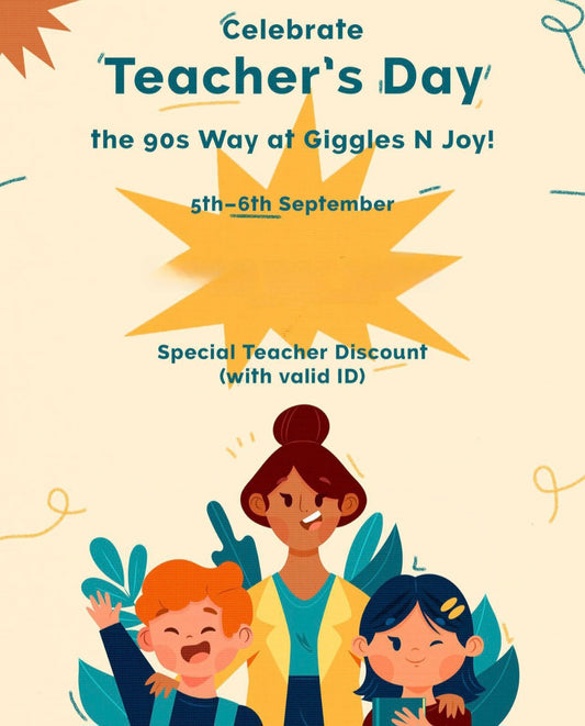 Teacher’s Day Celebration at Giggles N Joy (5-6 Sep) | Sector 67 Gurgaon