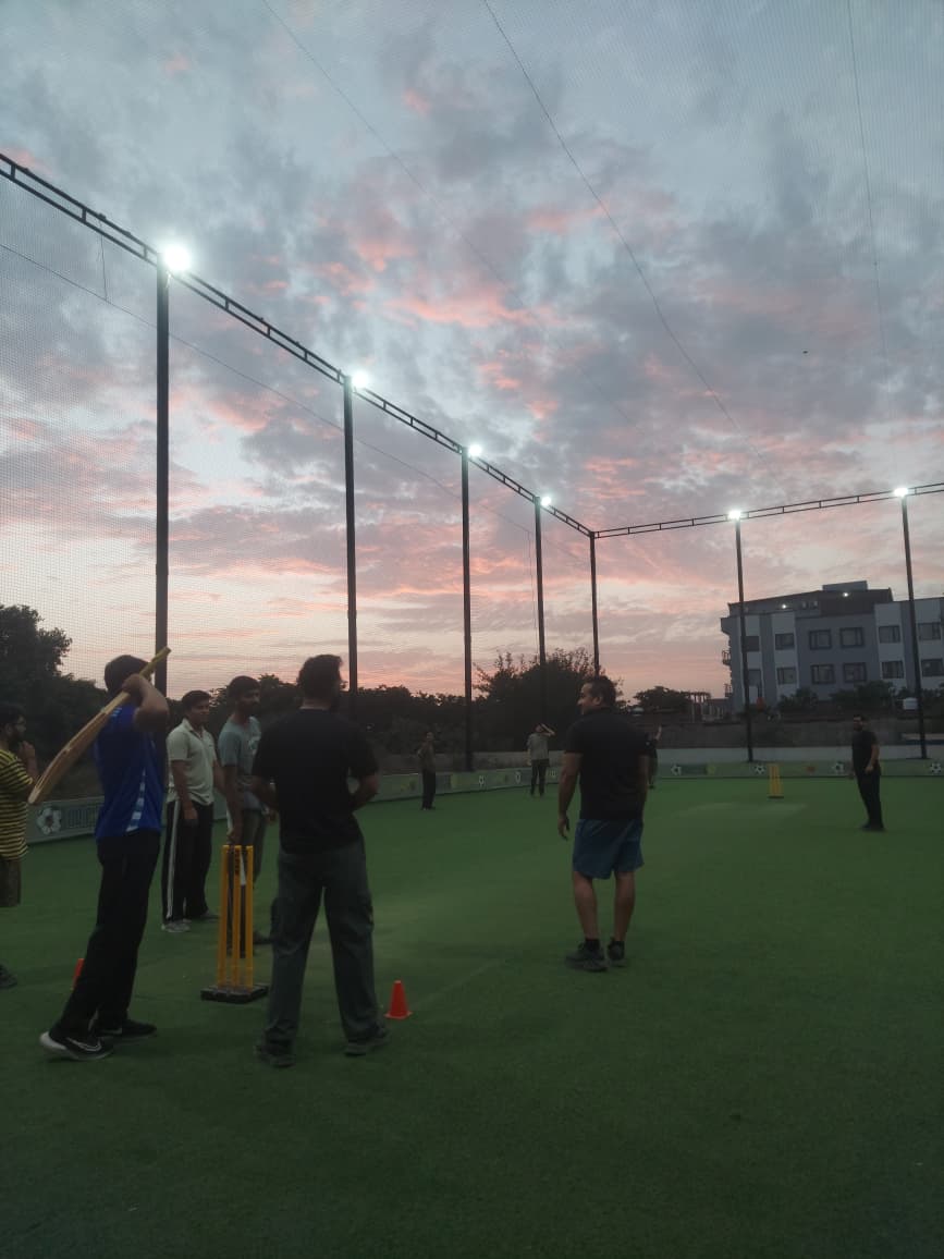 Go Play Turf for Cricket, Football and Yoga | Hansol Ahmedabad