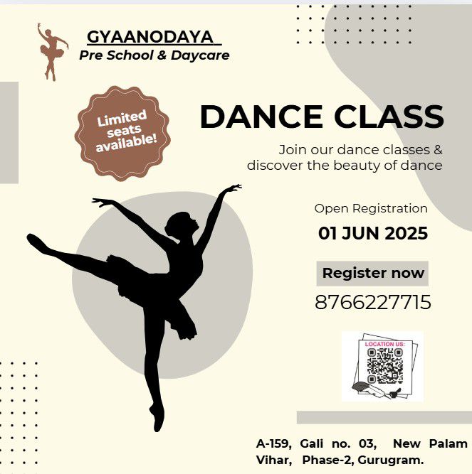 Gyaanodaya Classes for Dance Boxing & Gymnastics | Sector 110 Gurgaon