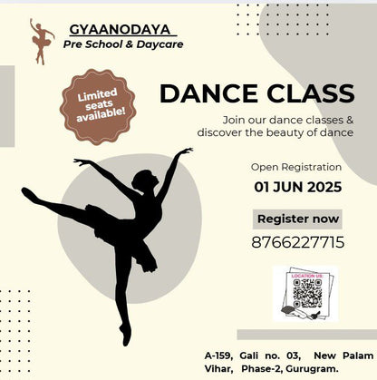 Gyaanodaya Classes for Dance Boxing & Gymnastics | Sector 110 Gurgaon