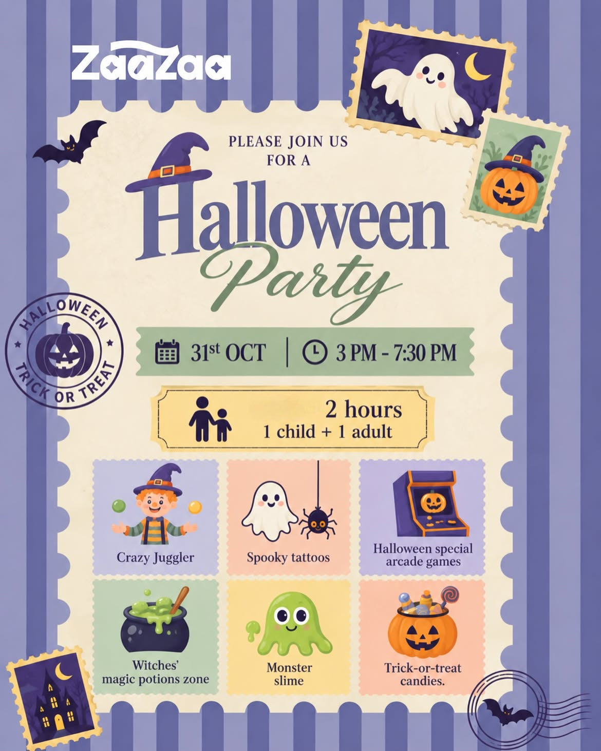 Halloween Party (31 Oct) at Zaazaa | Vile Parle West Mumbai