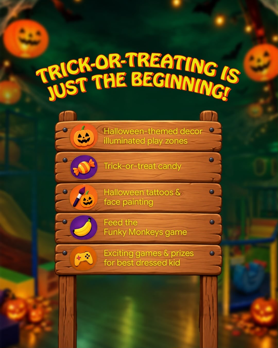 Halloween Specials (30 Oct) at Funky Monkeys | Chembur Mumbai