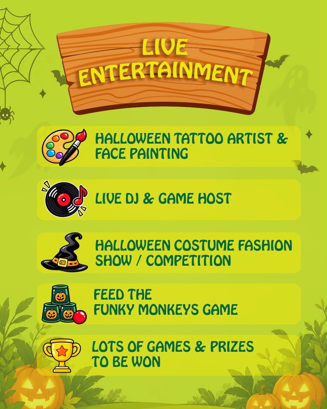 Halloween Party 2026 (30 Oct) at Funky Monkeys | Utopia Mall Borivali West Mumbai