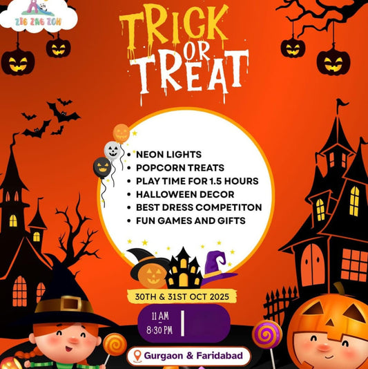 Trick Or Treat at Zig Zag Zoh (30-31 Oct) | DLF Phase 1 Gurgaon