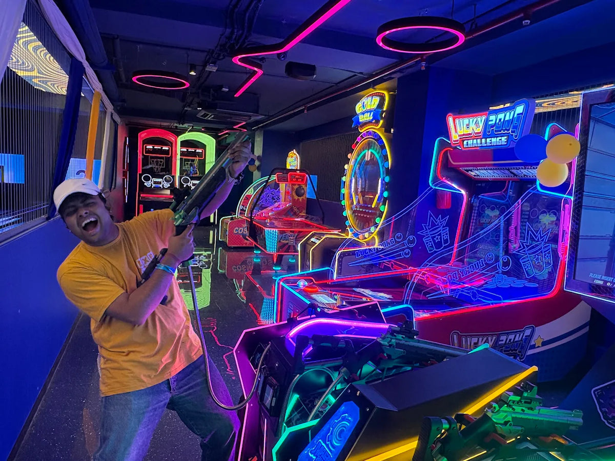 HopUp Play Area & Game Zone | Anjana Central Mall Agra