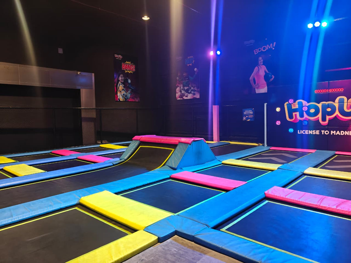HopUp Trampoline Bowling Play Zone | City Center Bharuch