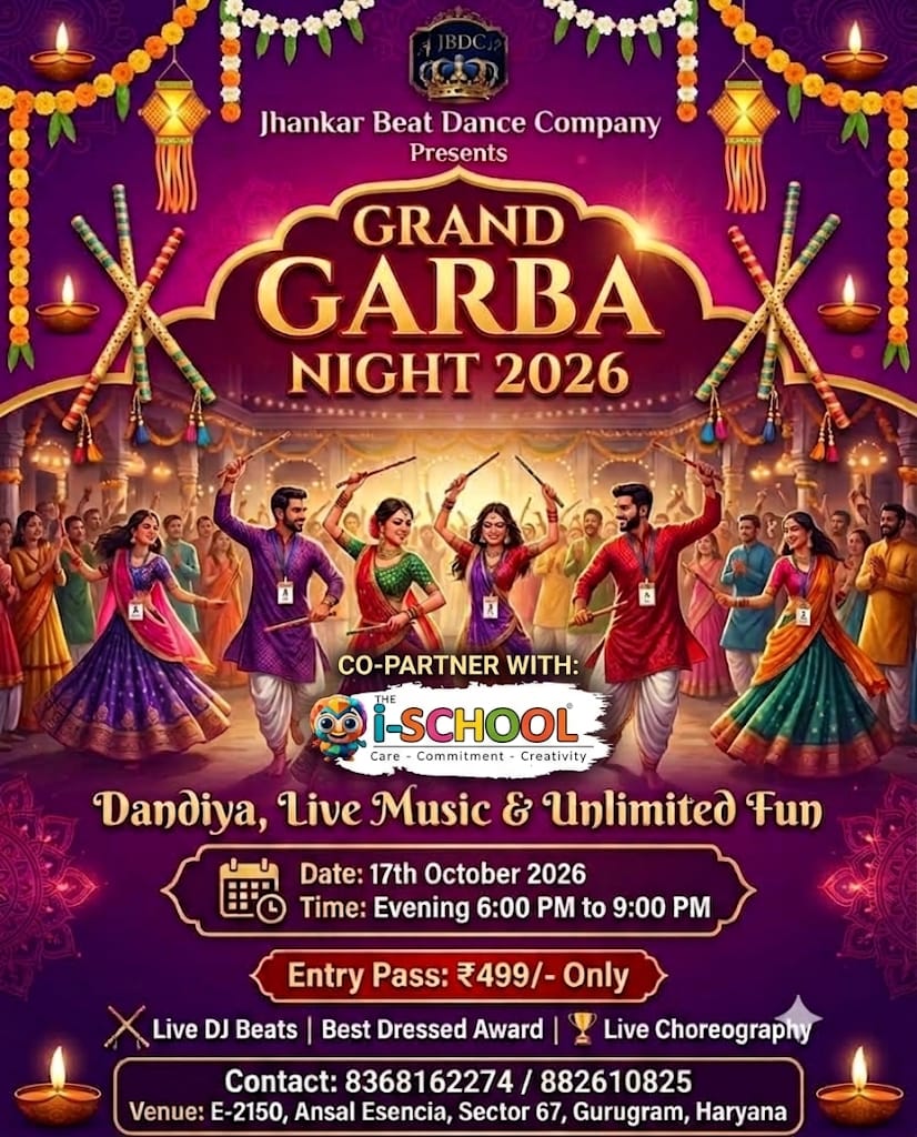 Jhankar Beats Dance Studio for Bollywood & Zumba | School Sector 67 Gurgaon