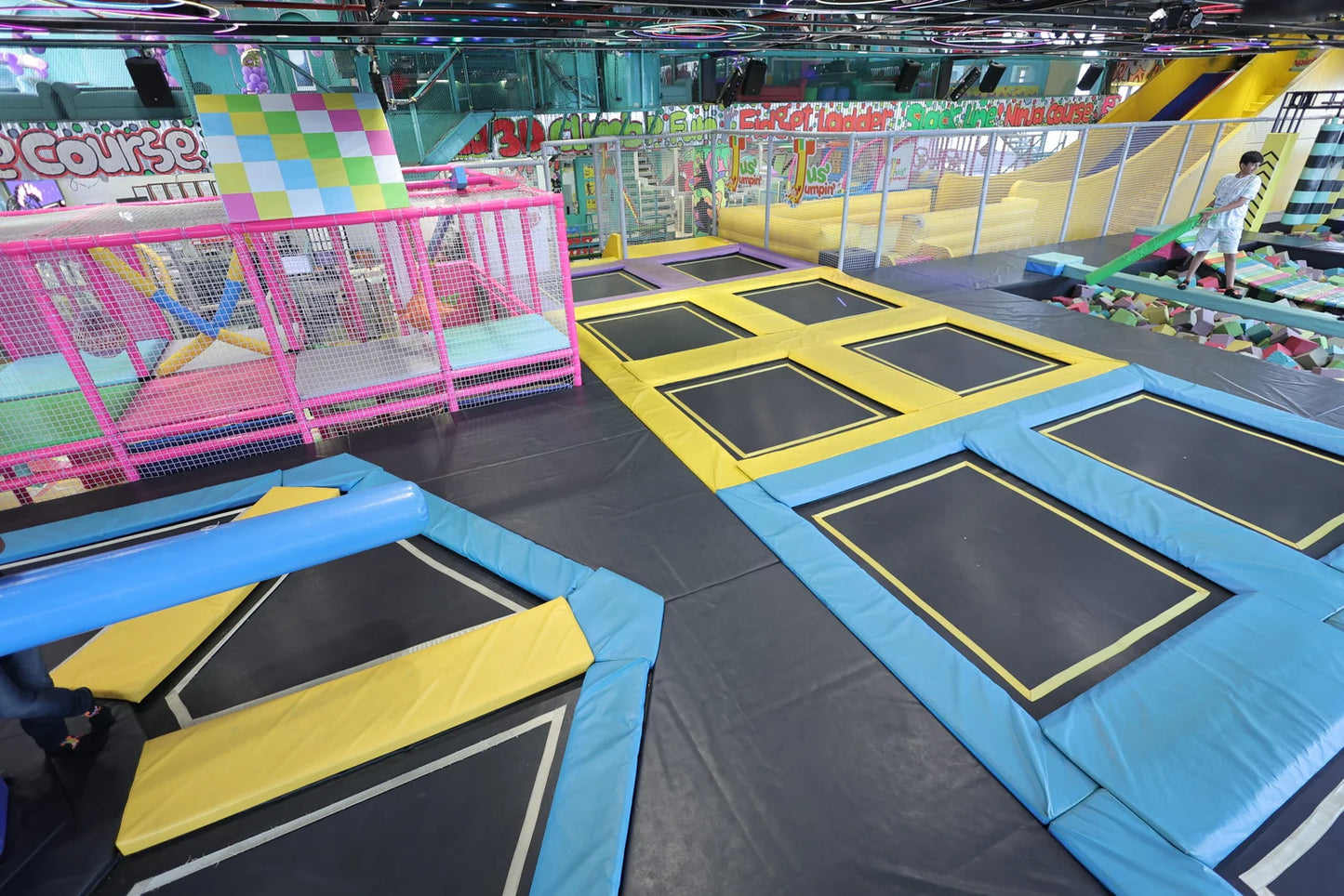 Jus' Jumpin' Play Area & Trampoline | ABC Square Newtown Kolkata