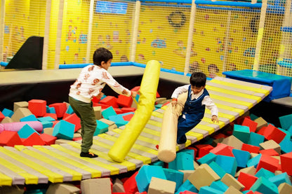 Jus' Jumpin' Play Area & Trampoline | ABC Square Newtown Kolkata