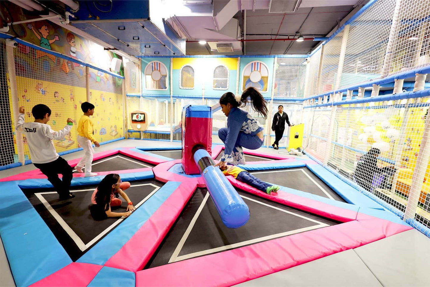 Jus' Jumpin' Play Area & Trampoline | ABC Square Newtown Kolkata