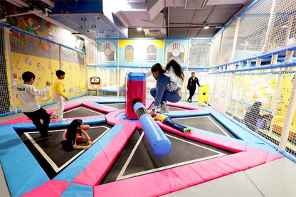 Jus' Jumpin' Play Area & Trampoline | ABC Square Newtown Kolkata