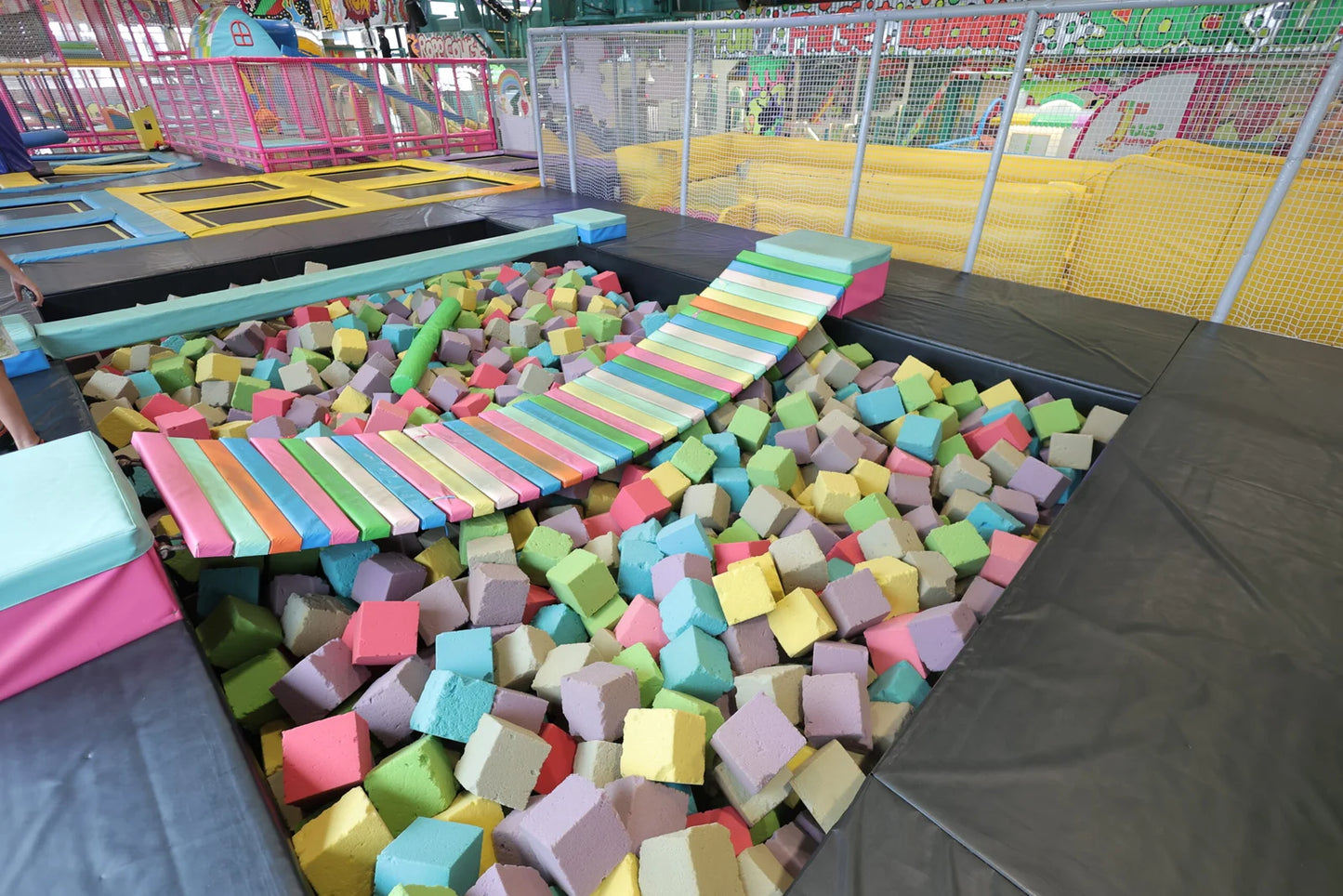 Jus' Jumpin' Play Area & Trampoline | ABC Square Newtown Kolkata