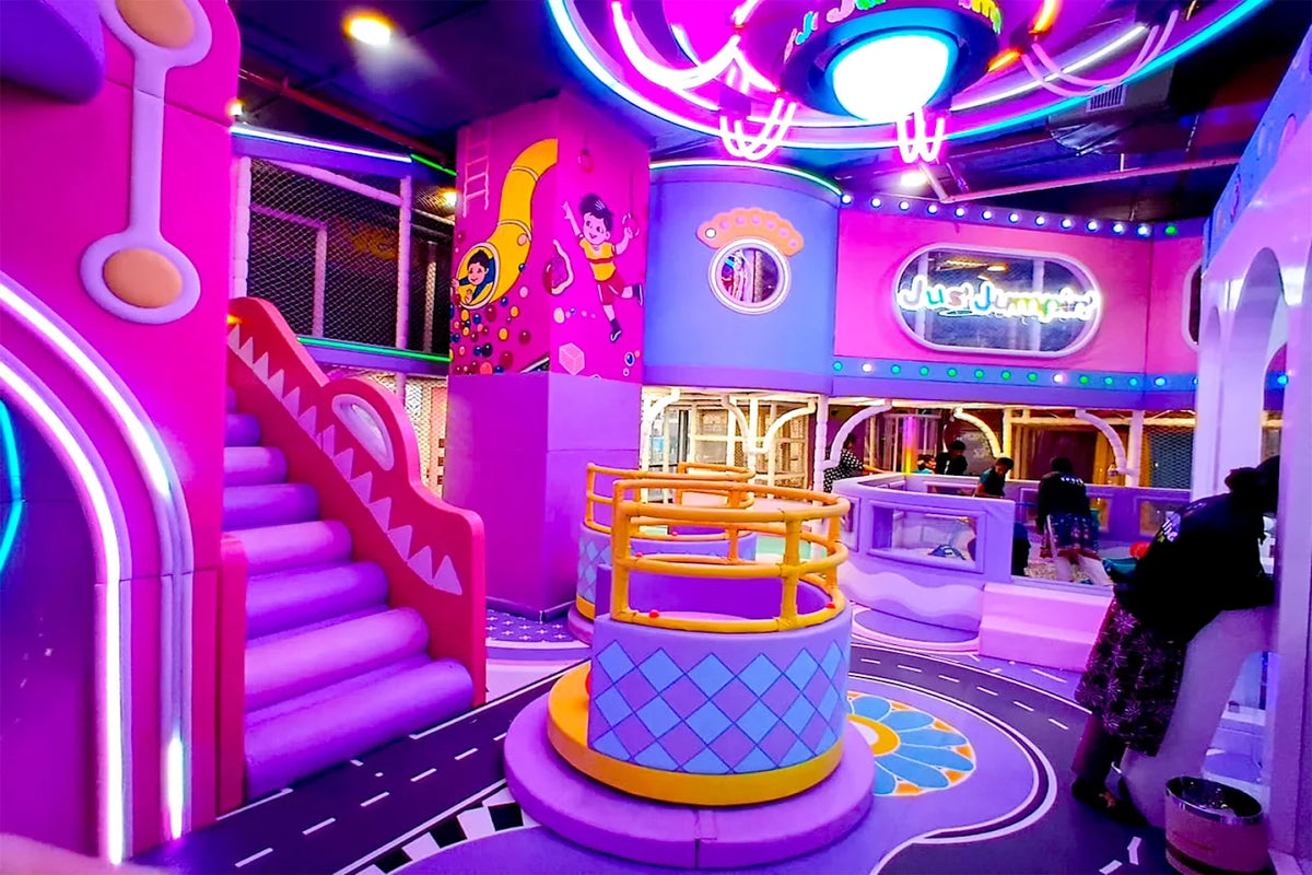 Jus Jumpin Play Area | AMR Planet Mall Secunderabad