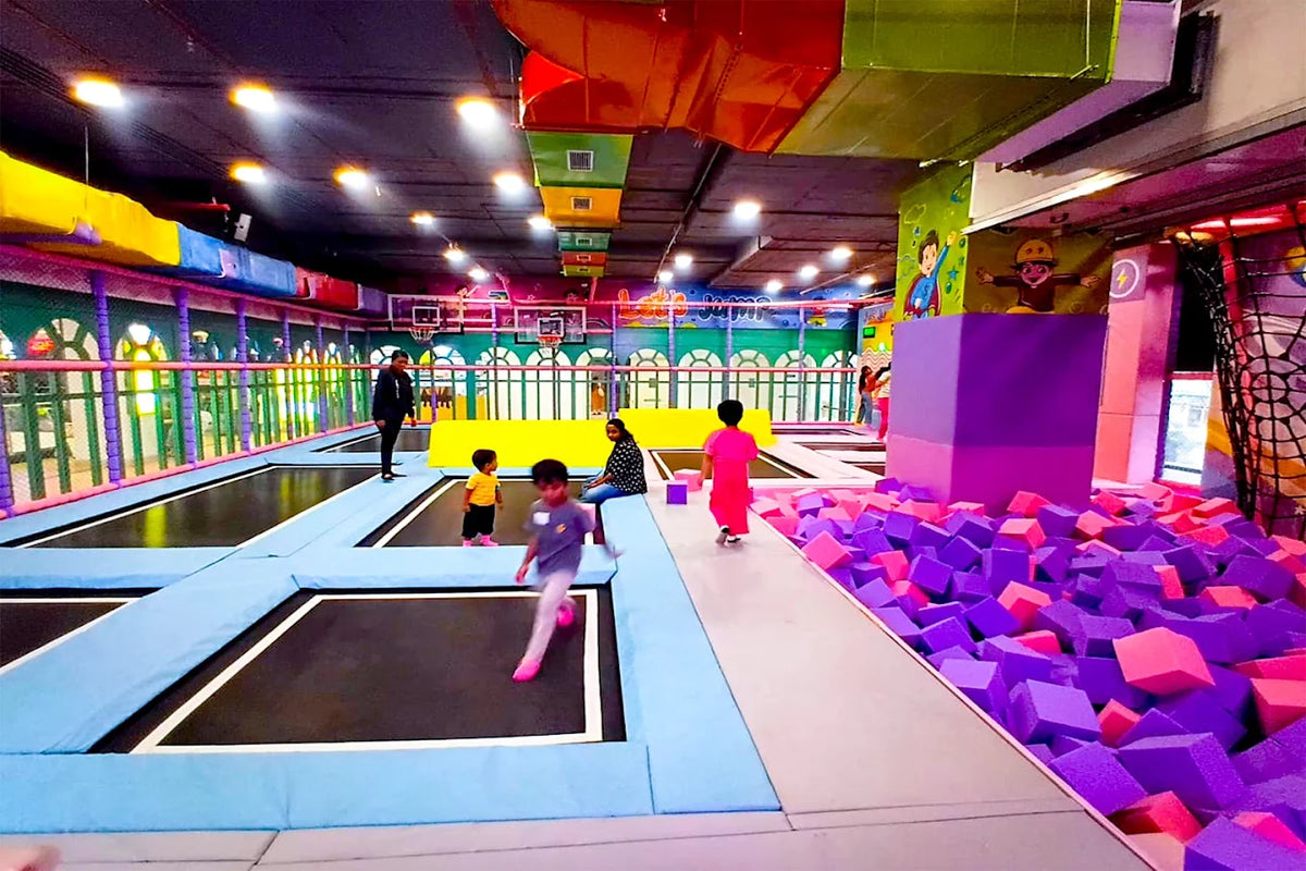 Jus Jumpin Play Area | AMR Planet Mall Secunderabad