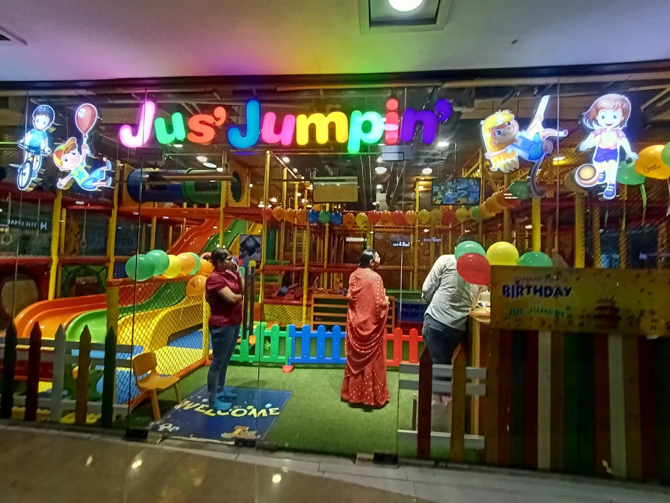 Jus' Jumpin' Play Area | Avani Riverside Mall Howrah Kolkata