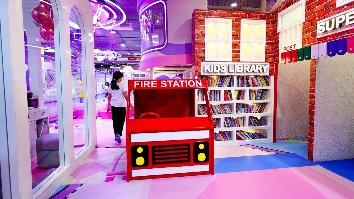 Jus' Jumpin' Play Area | M3M Route 65 Mall Gurgaon