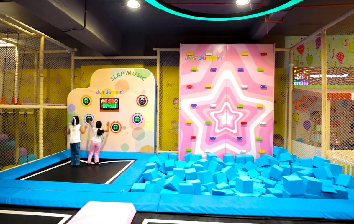 Jus' Jumpin' Play Area | M3M Route 65 Mall Gurgaon